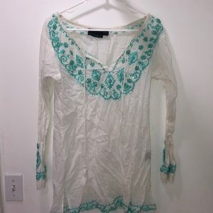 Cynthia rowley beach cover up